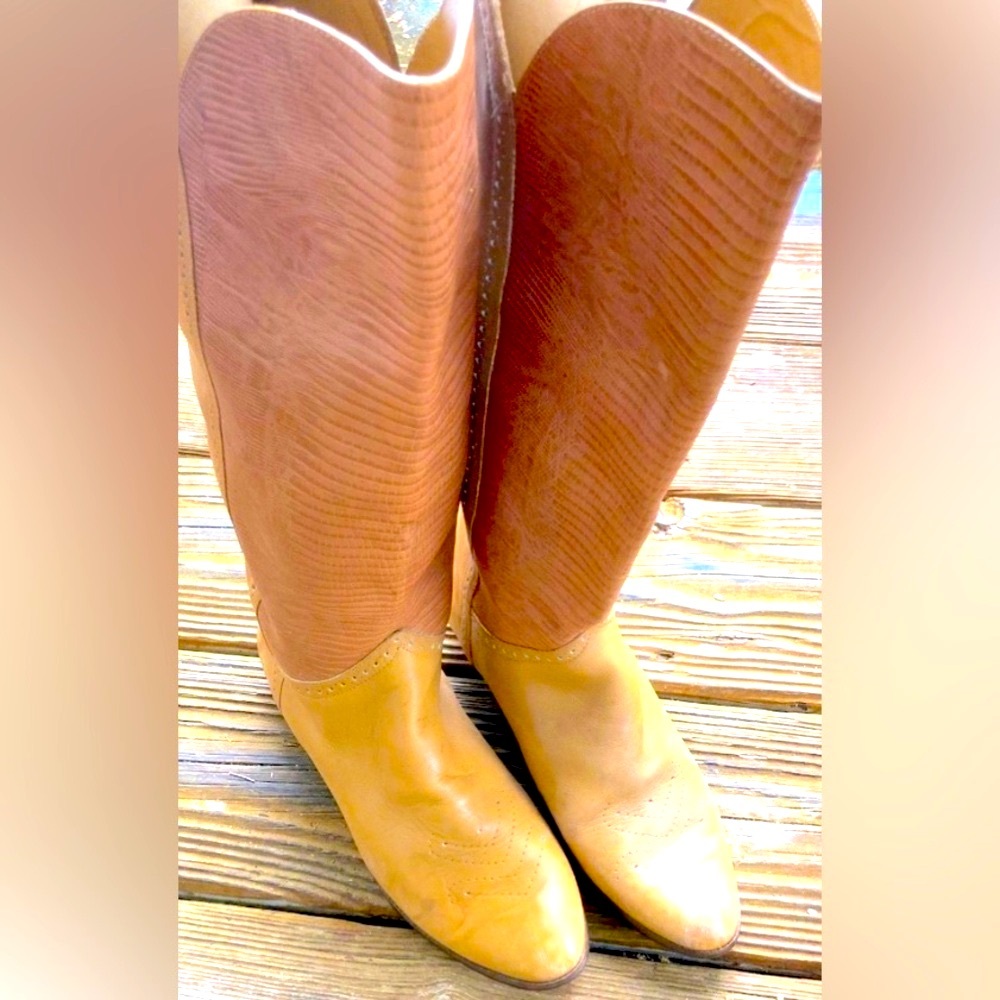 Tan Leather Boots